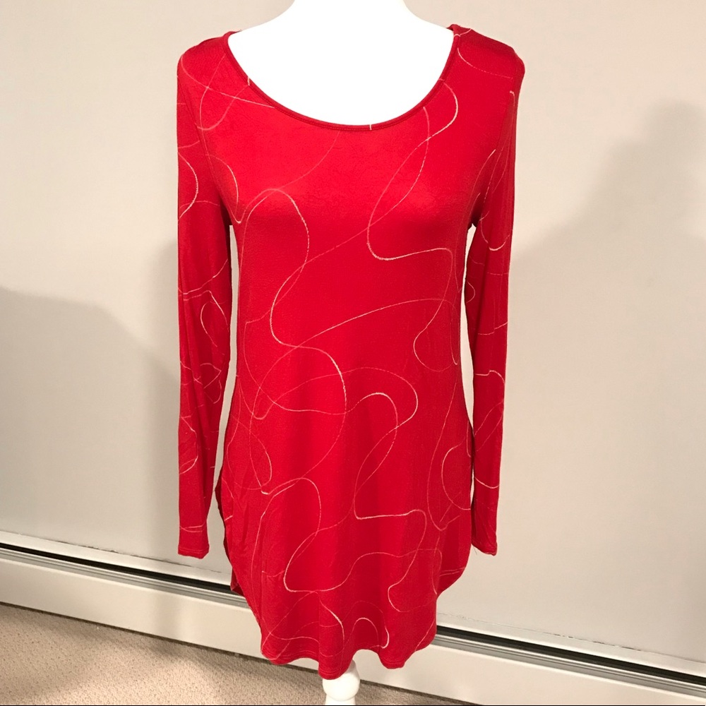 2/$10 EUC Long-Sleeve Tunic size XS